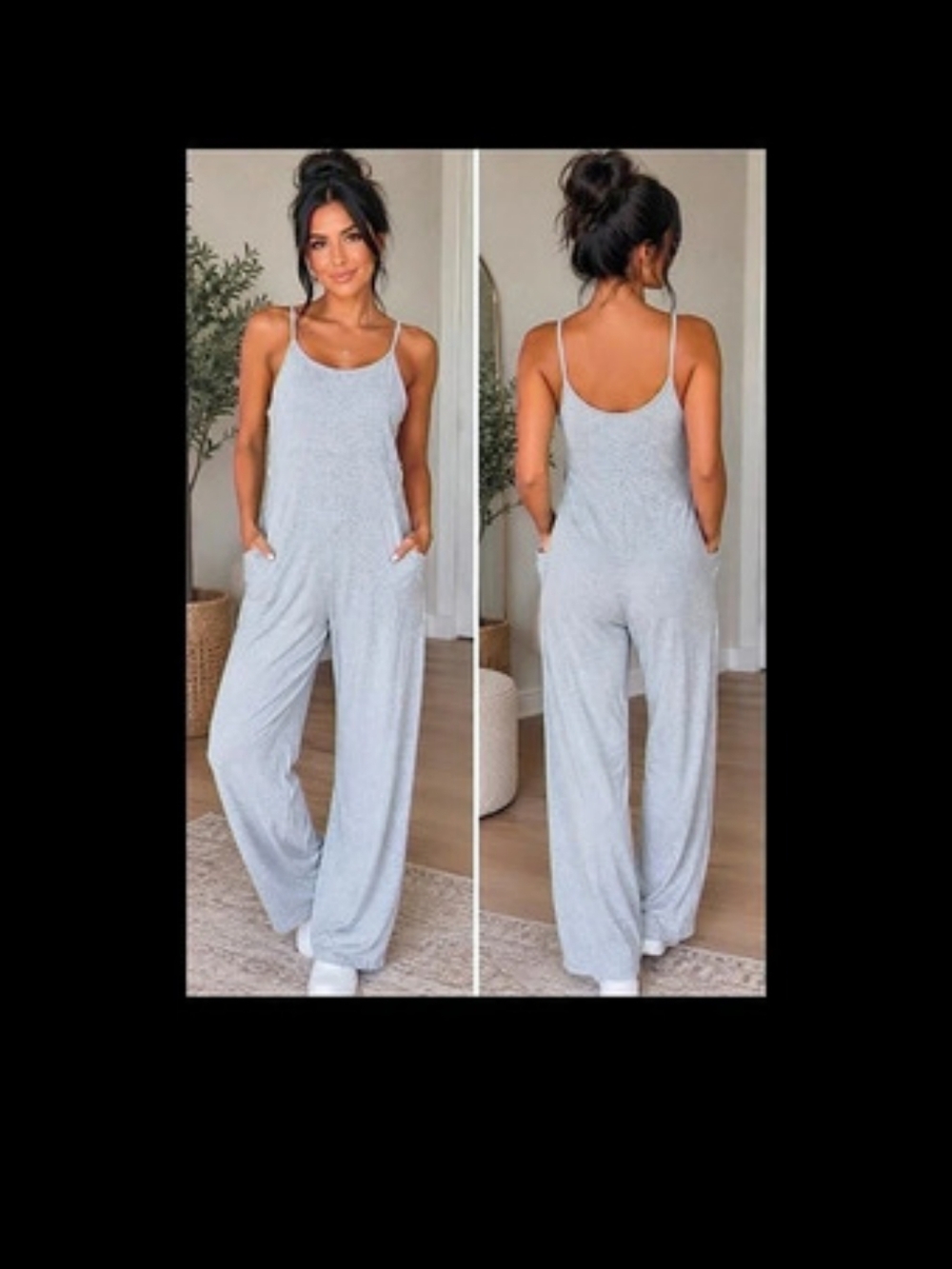 Vuori Lux Jumpsuit Gray